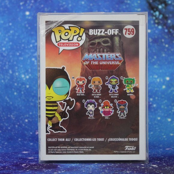 Funko Pop! Masters of the Universe Buzz Off #759 2019 Spring Convention Excl. - Picture 3 of 6